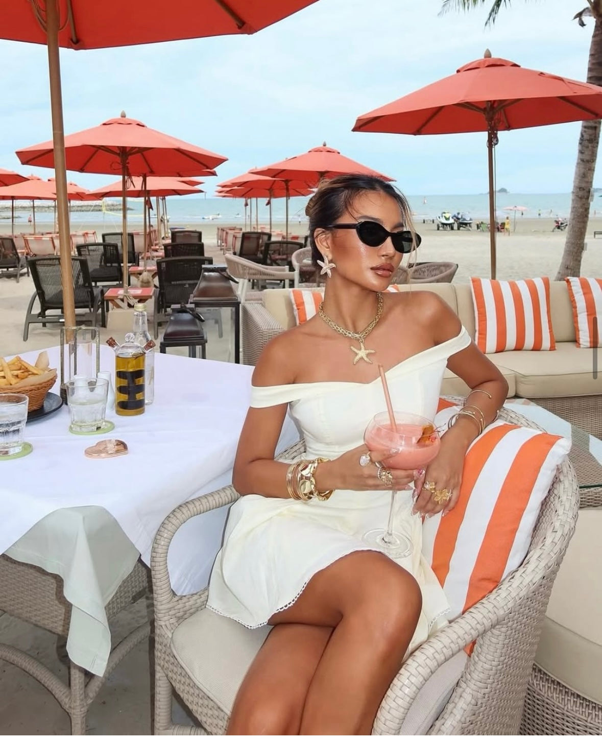Off Shoulder Fit and Flare Dress