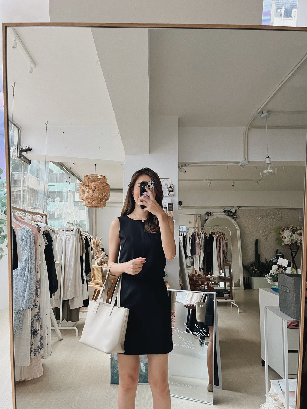 Sculpted Stretch Mini Dress