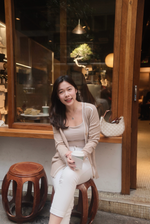 Melly Boarder Striped Cardigan