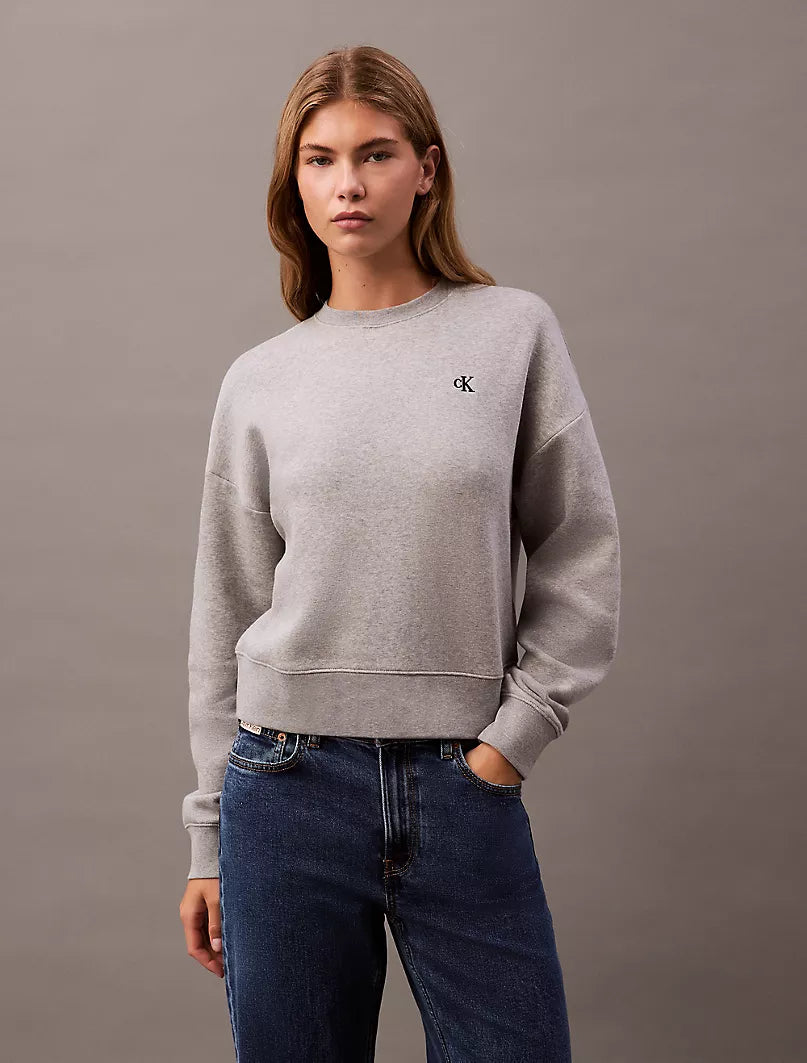 Archive Logo Fleece Cropped Sweatshirt