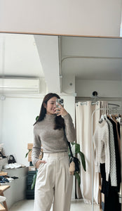 Soft Yarn Turtleneck Sweater