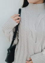 Snowbunny Cable Knit Sweater