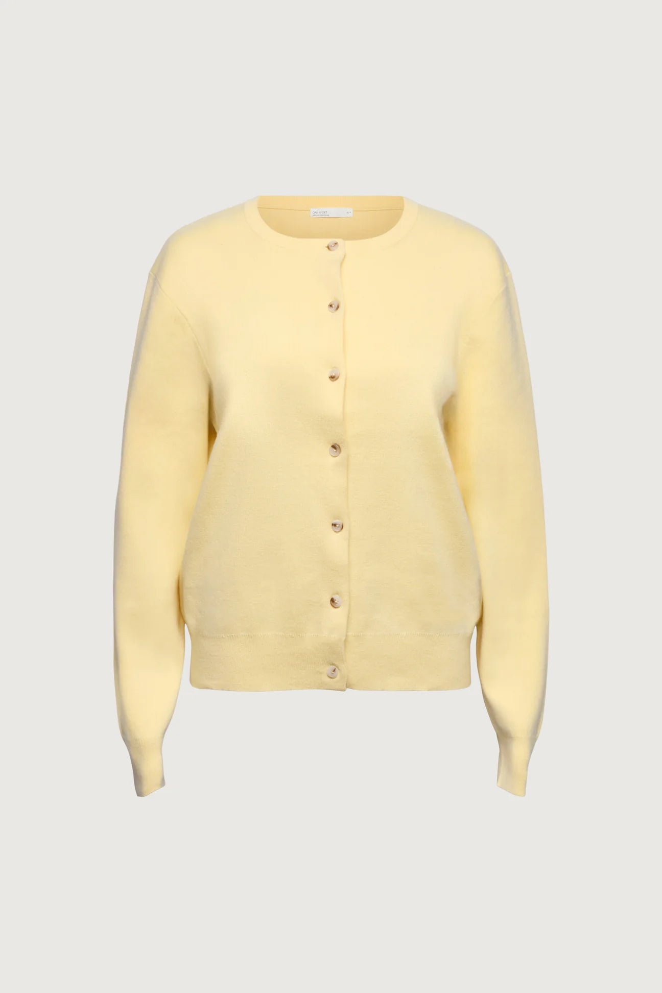 Relaxed Fit Button Front Cardigan