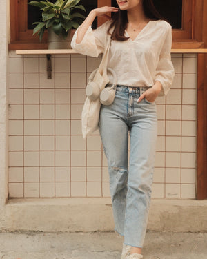 Cameron Bell Sleeve Blouse