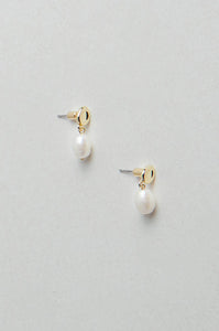 Water Pearl Drop Earrings