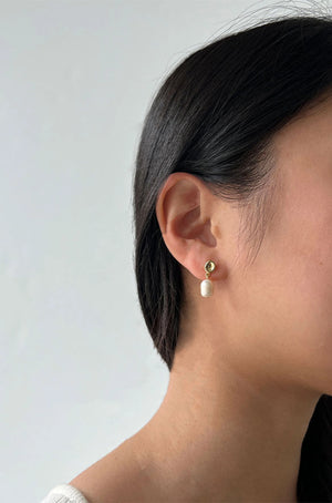 Water Pearl Drop Earrings