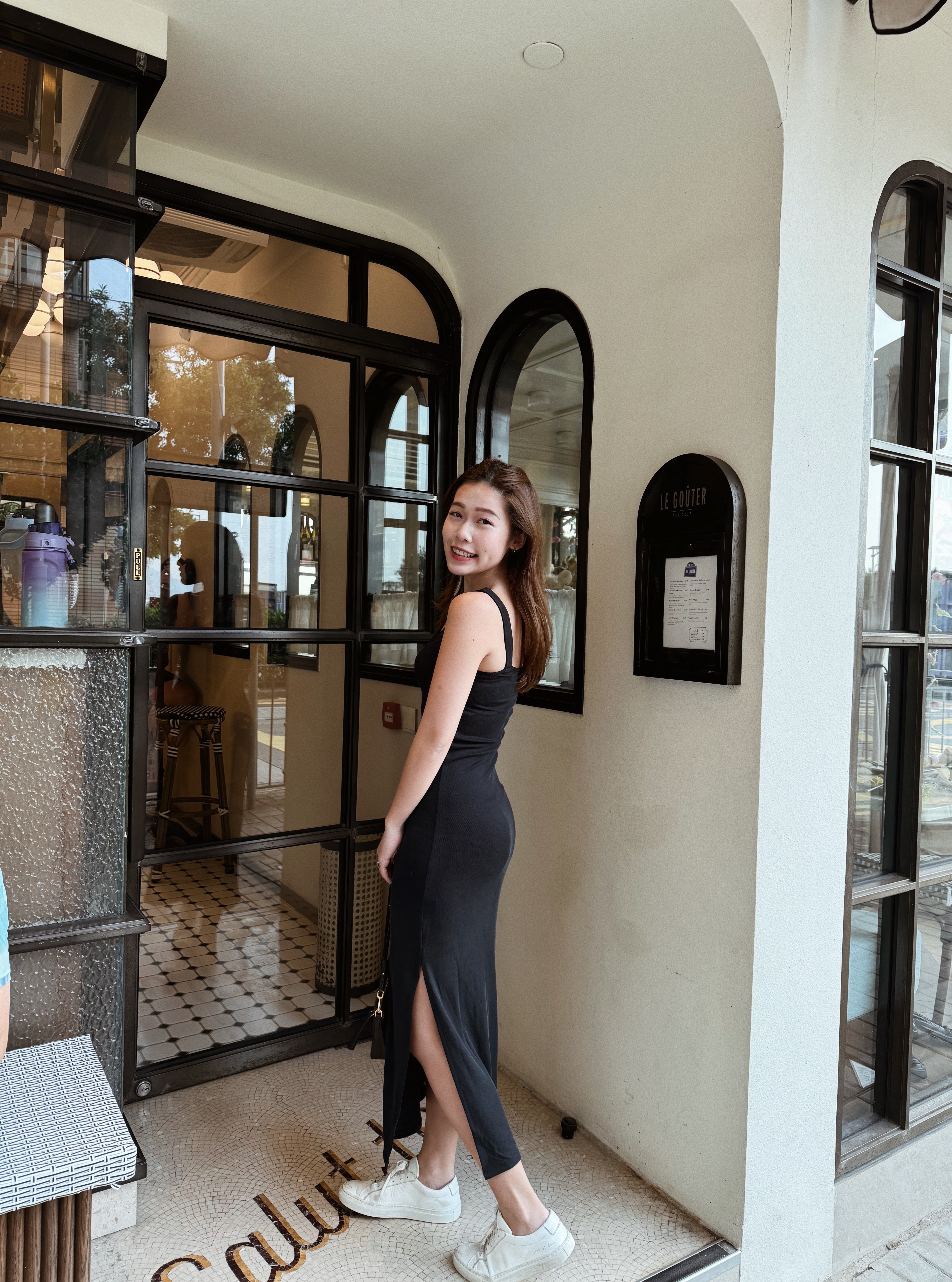 Noir Midi Dress