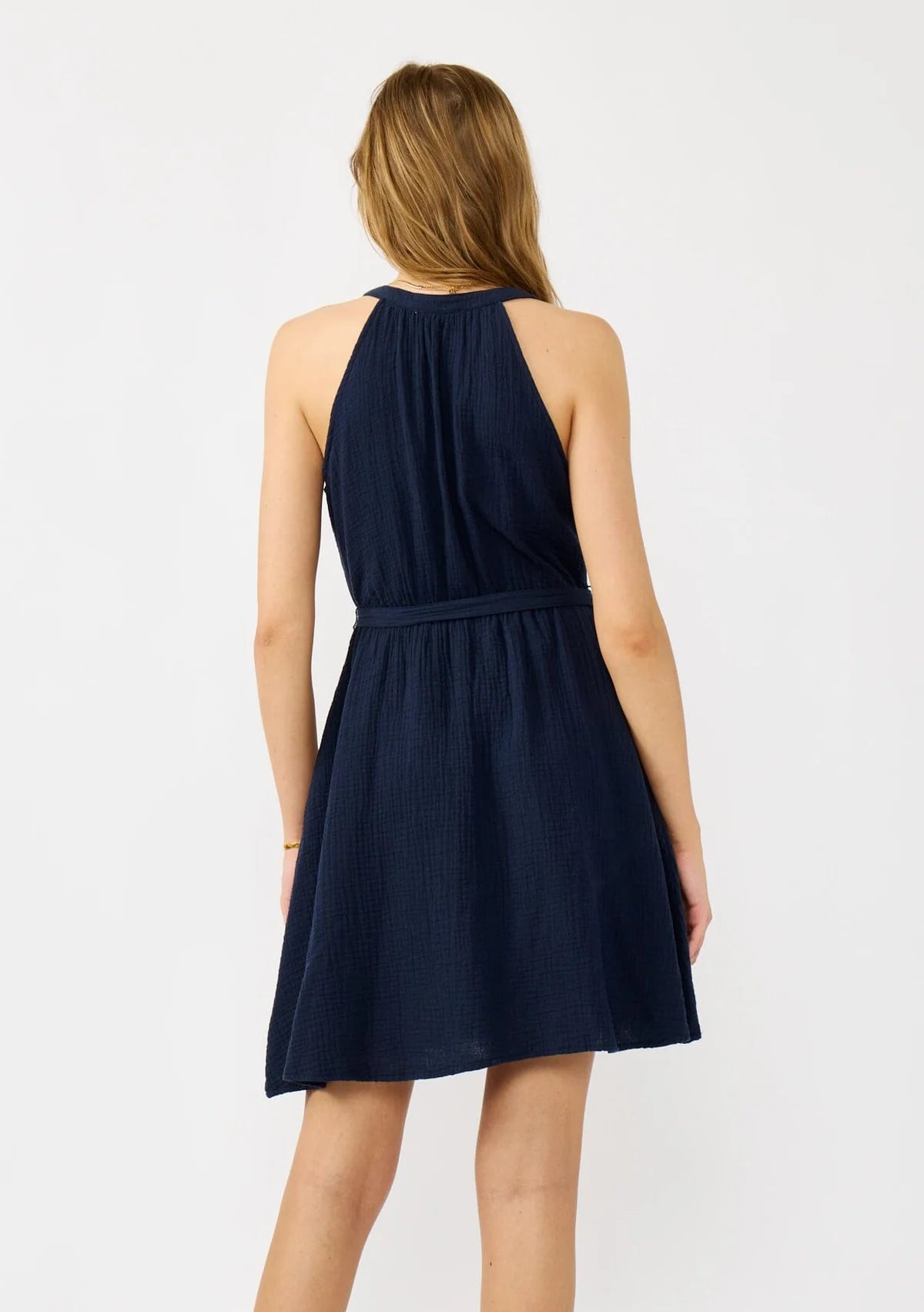 Atlas Button Front Mini Dress