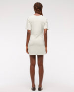 Side Knot Crepe Mini Dress