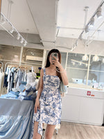 Delia Square Neck Mini Dress