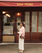 Kira Crochet Tie Waist Sweater