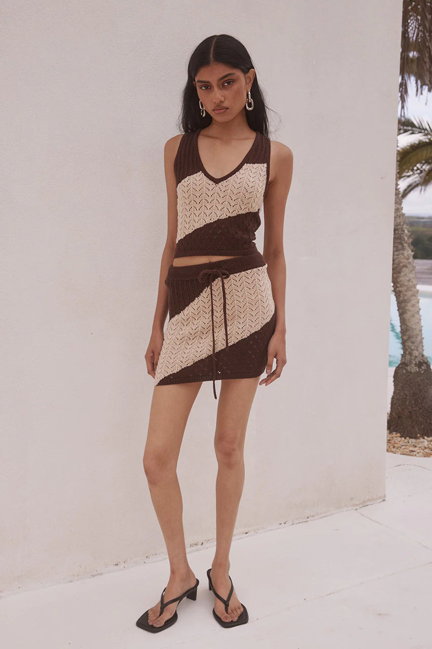 Julie Top and Skirt Set
