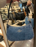 Teri Shoulder Bag in Denim