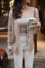 Melly Boarder Striped Cardigan