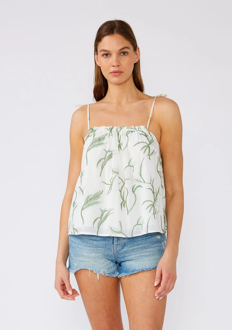 Keilana Embroidered Tank Top