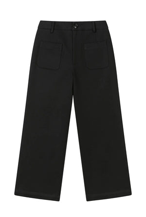 Billy Cropped Wide-Leg Denim Jeans