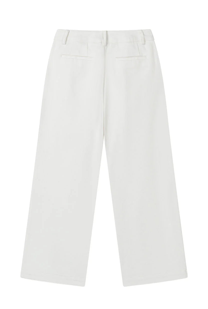 Billy Cropped Wide-Leg Denim Jeans