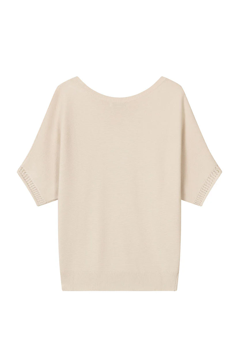 Franco Cotton Knit Top