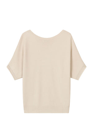 Franco Cotton Knit Top