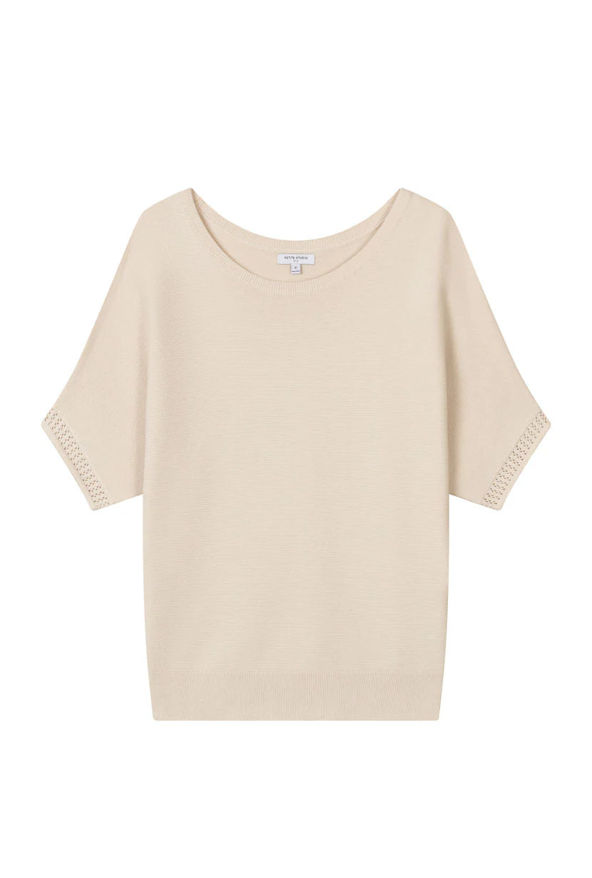 Franco Cotton Knit Top