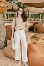 Franco Cotton Knit Top