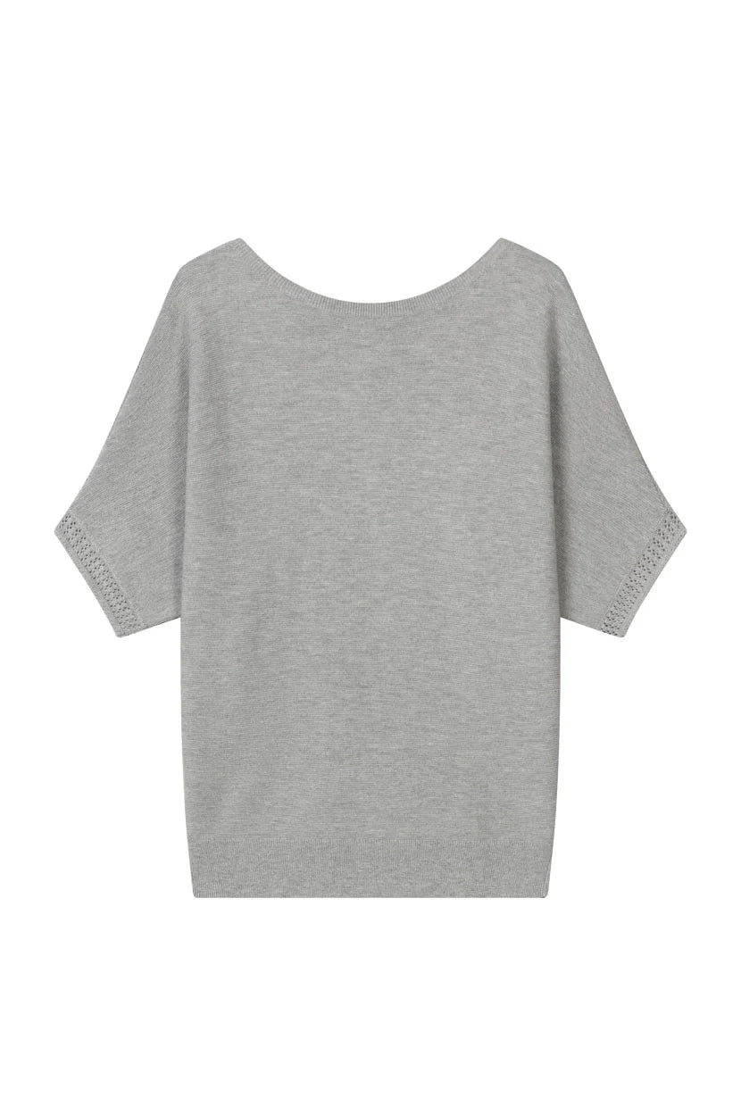 Franco Cotton Knit Top