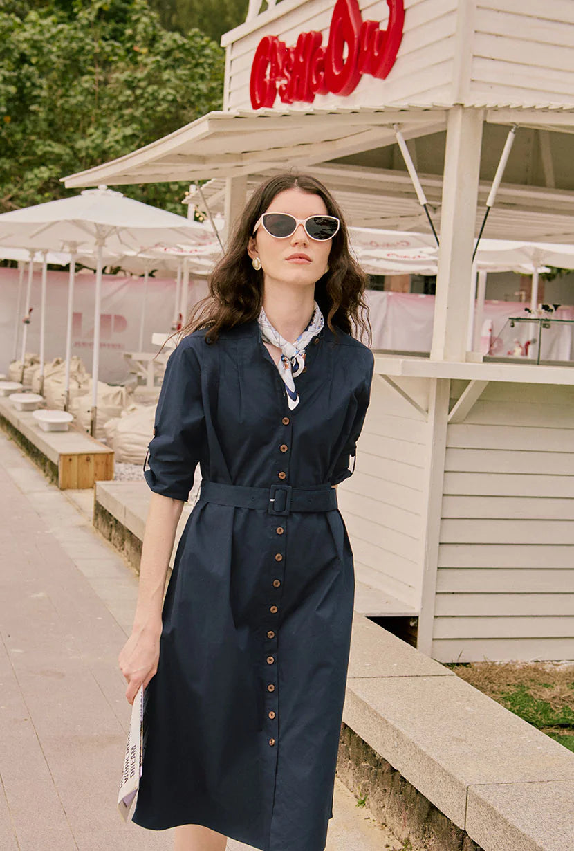 Miles Cotton Midi Dress