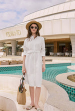 Miles Cotton Midi Dress