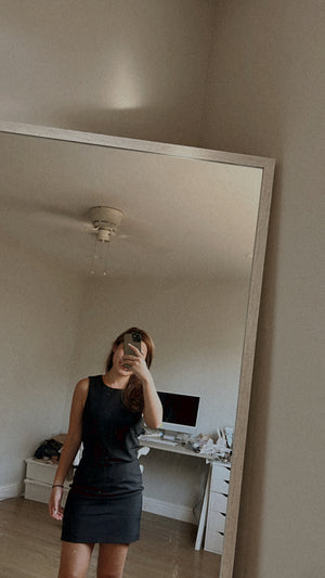 Sculpted Stretch Mini Dress