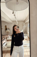 Girls Bear Cableknit Cardigan