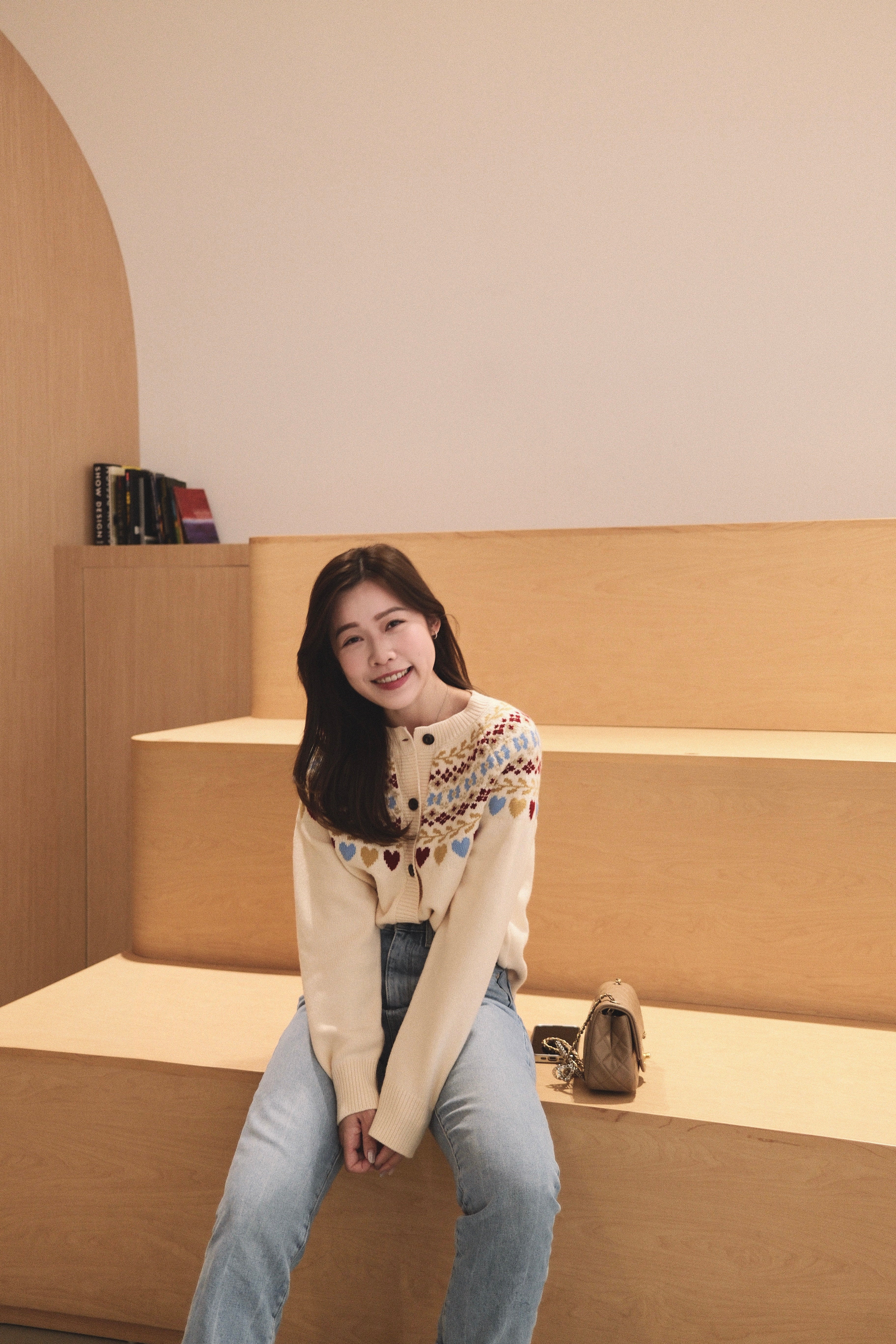 Jessie Crew Fair Isle Cardigan