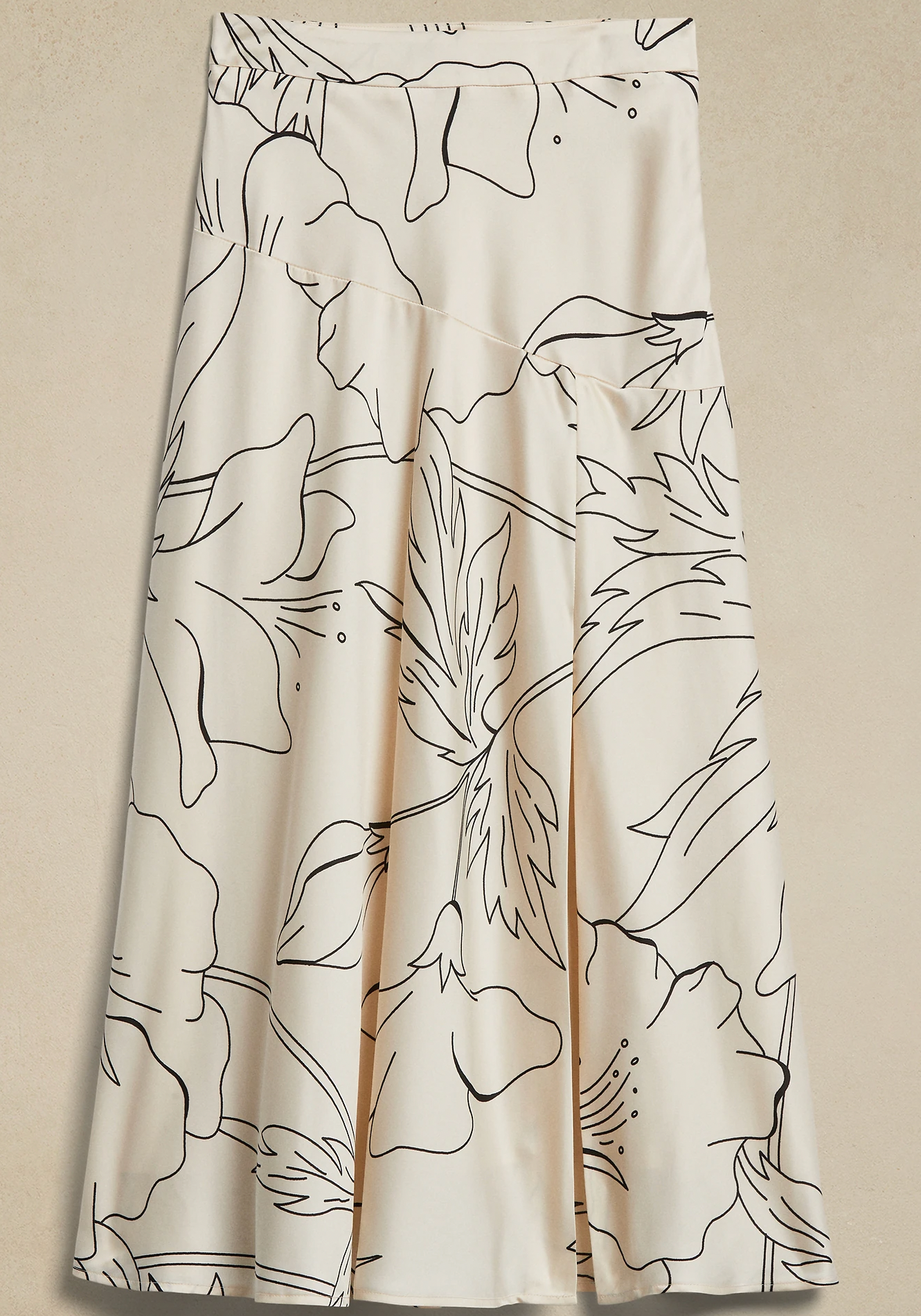 Midi Slip Skirt