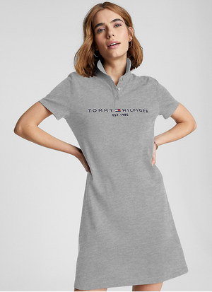 Logo Polo Dress Elephant Clouds Apparel Logo Polo Dress Elephant Clouds Apparel