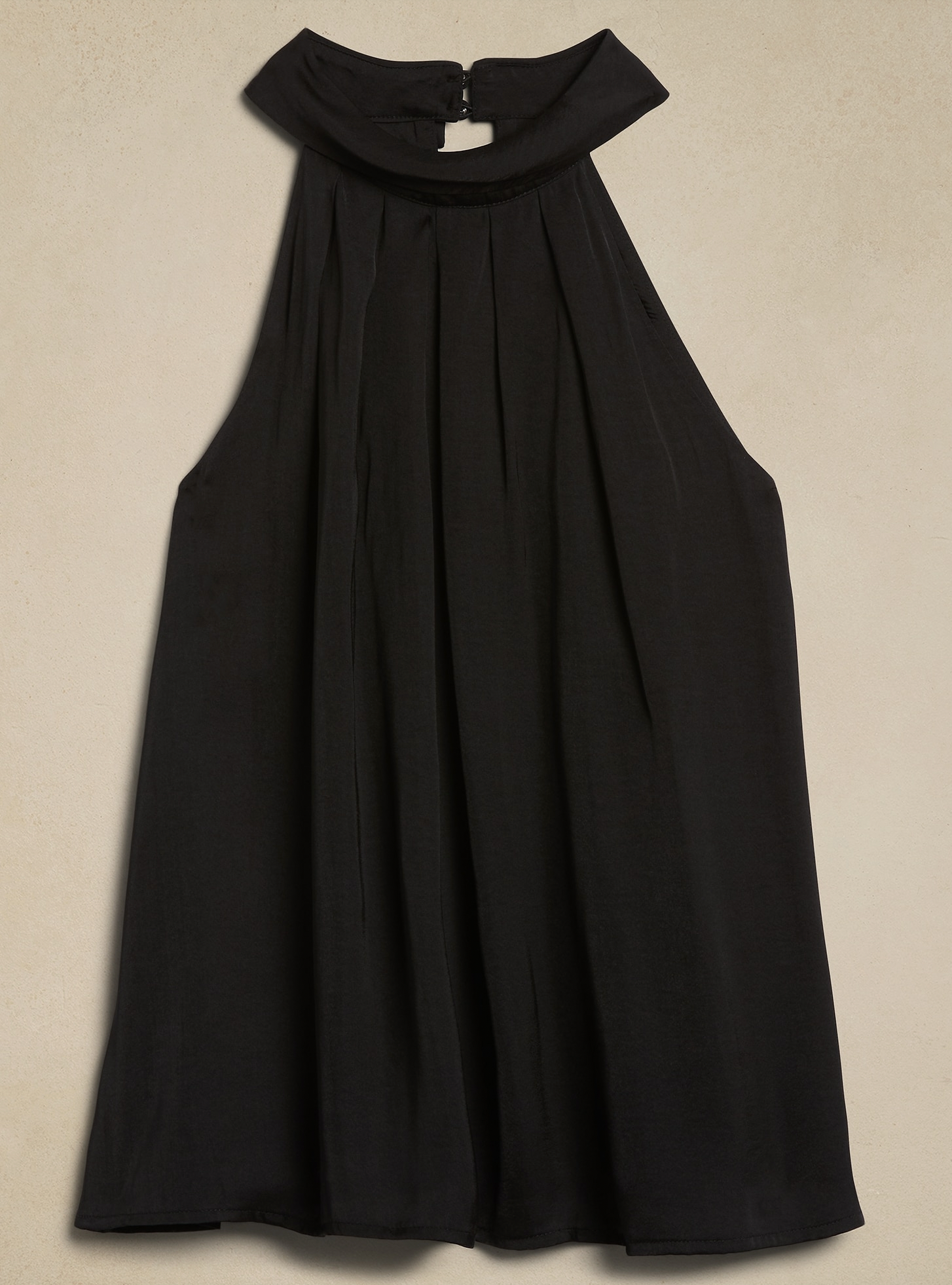 Silky Halter Blouse