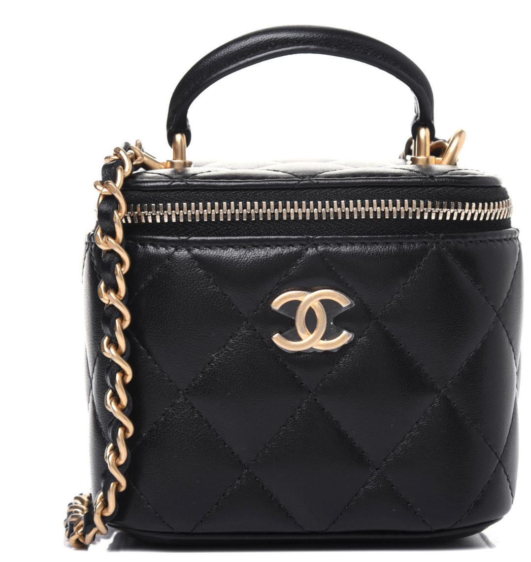 Chanel  Mini Vanity Case With Handle