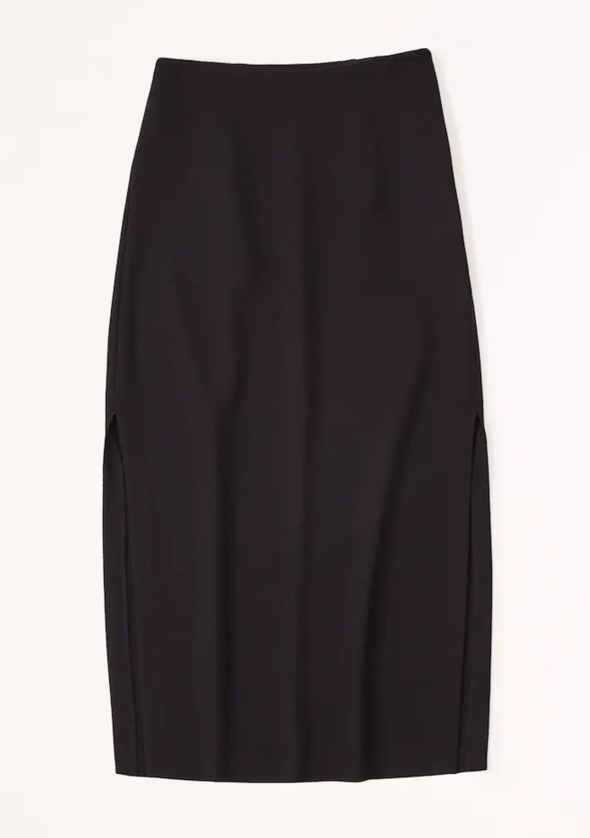 Double Slit Midi Skirt