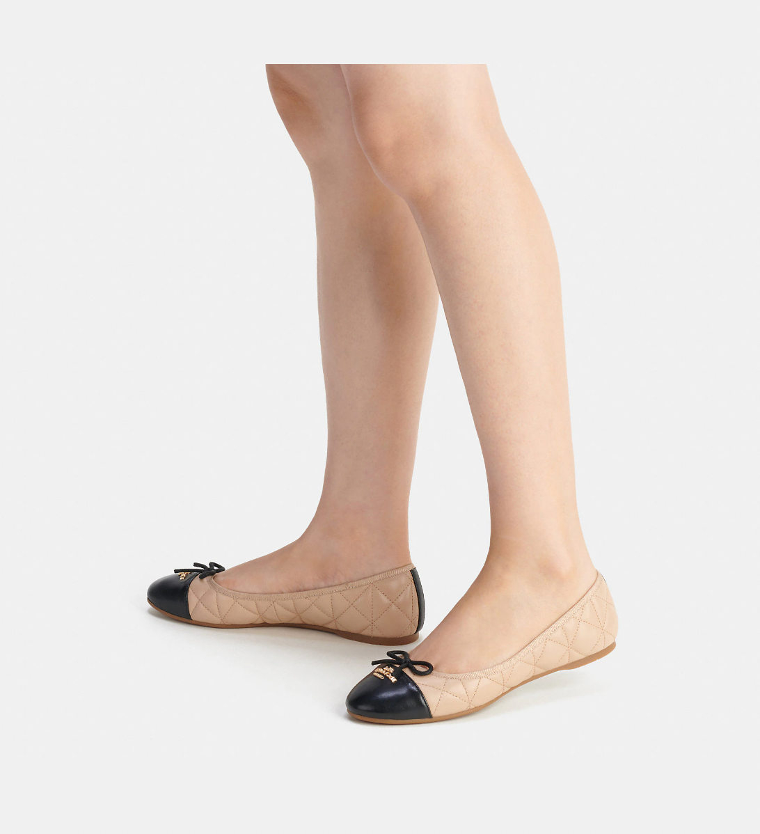 Allyson Quilted Ballet Flats