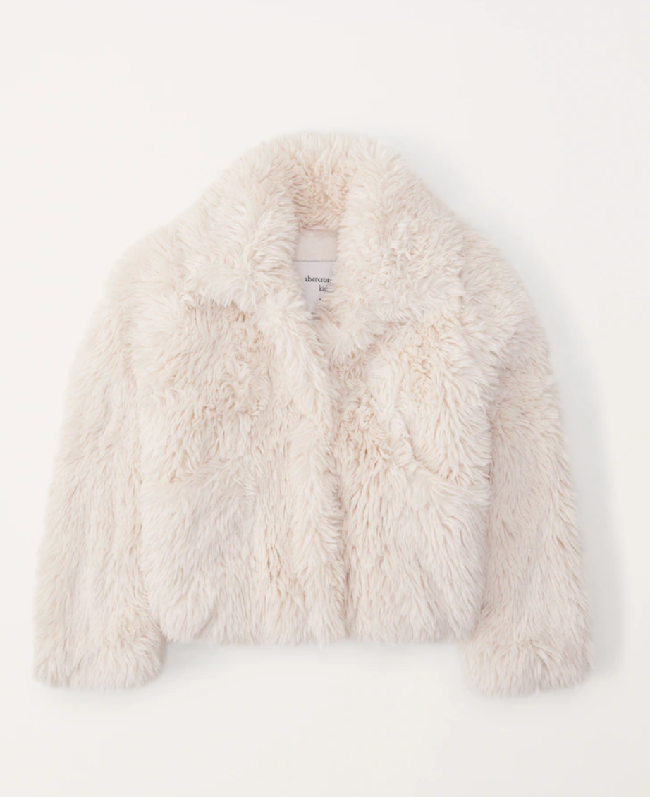 Girls Faux Fur Jacket