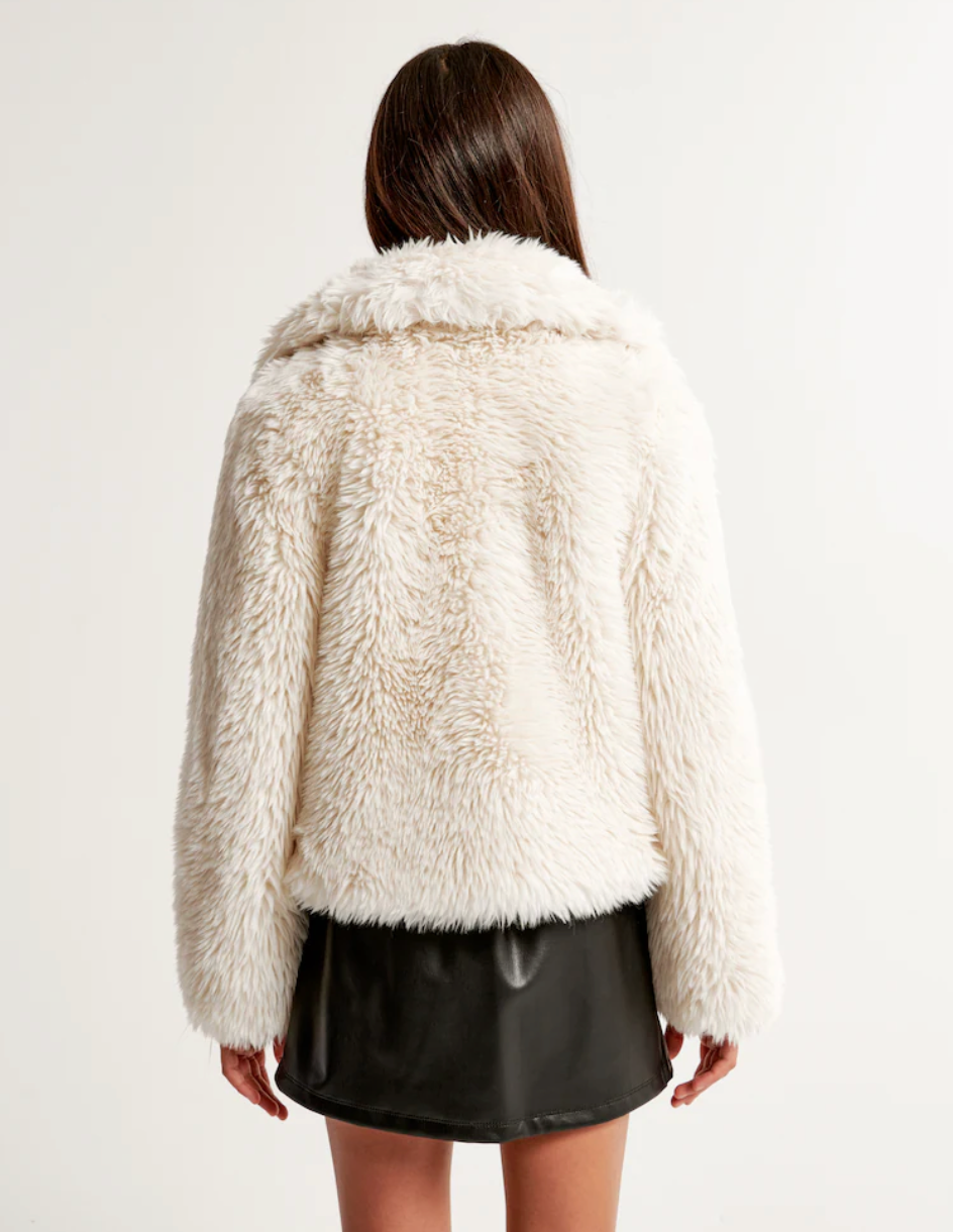 Girls Faux Fur Jacket