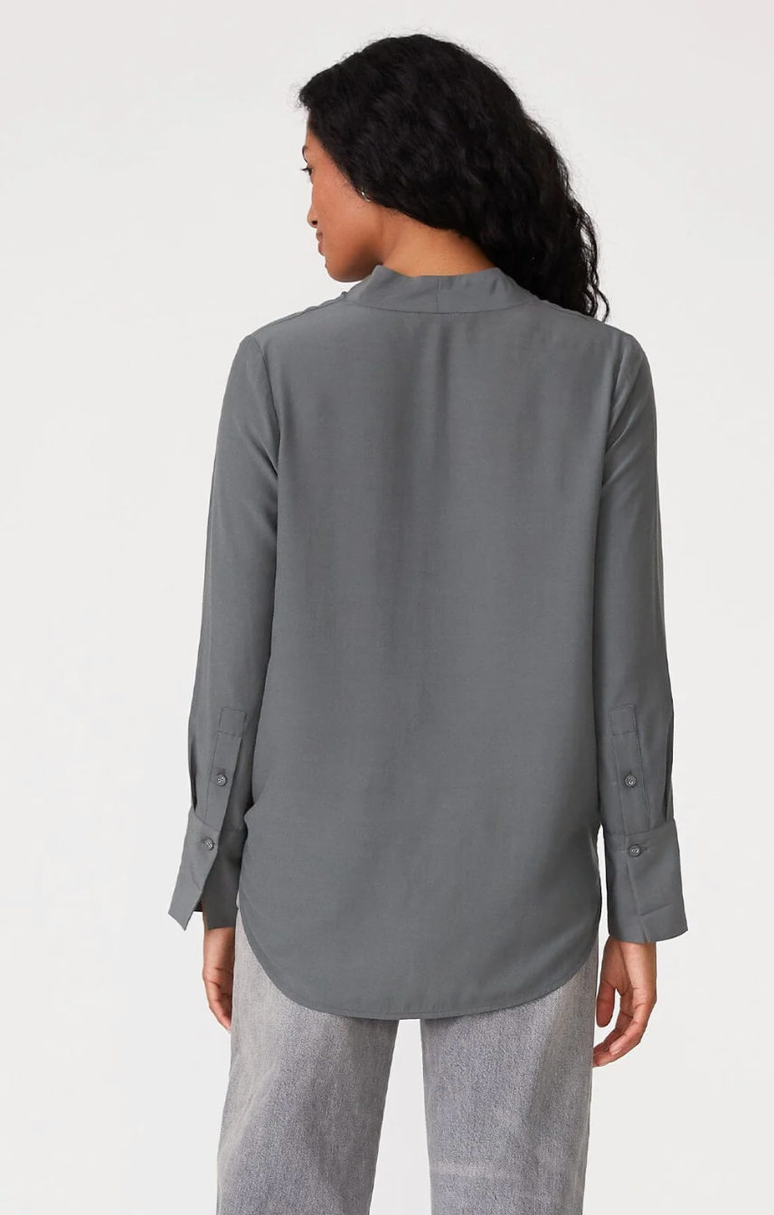 Happy Hour Tie Front Blouse