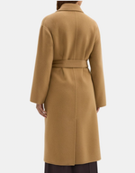 Double Faced Wool-Cashmere Robe Coat