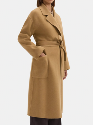 Double Faced Wool-Cashmere Robe Coat – Elephant Clouds Apparel Double Faced Wool-Cashmere Robe Coat – Elephant Clouds Apparel