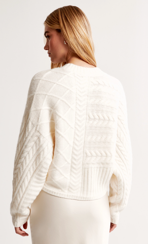 Cable Crew Dolman Sweater curated on LTK