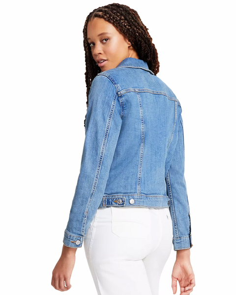 Women Orginial Denim Jacket – Elephant Clouds Apparel