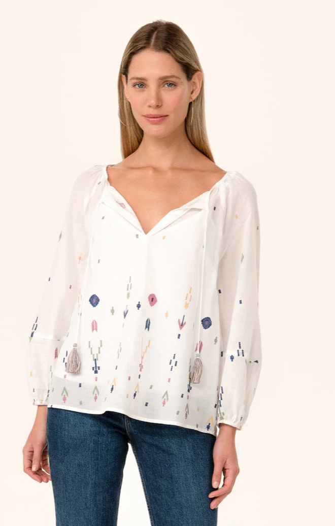 Julieta Embroidered Blouse