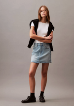 Denim Mini Skirt