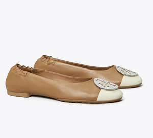 Claire Cap Toe Ballet Flats