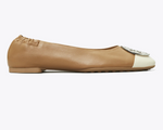 Claire Cap Toe Ballet Flats