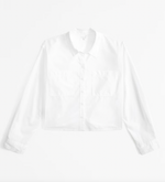 Girls Lightweight Cropped Shirt