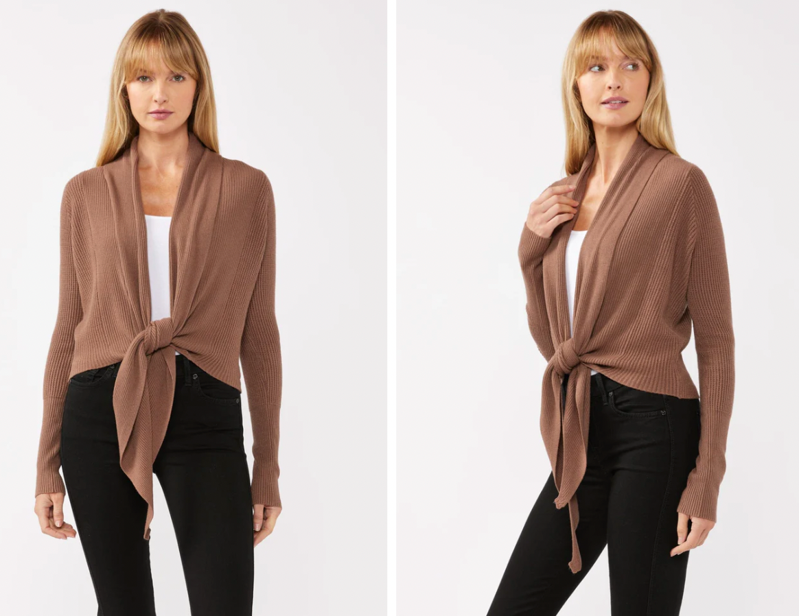 Willa Tie Front Sweater